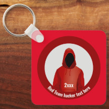 Pen Testing - Red Team - Faceless Hacker Logo