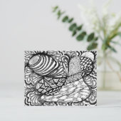 Pen und Ink Postkarte (Stehend Vorderseite)