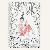 Pen und Tinte Notizblock (Vorderseite)