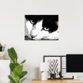 Pen und Tinte Poster (Heimbüro)