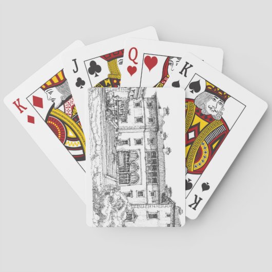 Pen und Tinte Vizcaya Spielkarten (Rückseite)