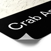 Pen und Tintenbaum zeichnend Poster (Ecke)