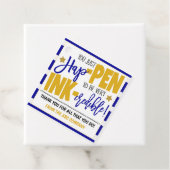 Pen Vielen Dank für Ihr Geschenk Tag Geschenkanhänger (Beispiel)