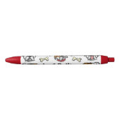 Pen with english Bulldogge pattern Kugelschreiber (Vorderseite)