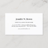 Pen Writer Blogger Green Yellow Ballpoint Visitenkarte (Rückseite)