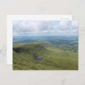 Pen y fan and Corn Du (Abbildung 2) Postkarte (Vorne/Hinten)