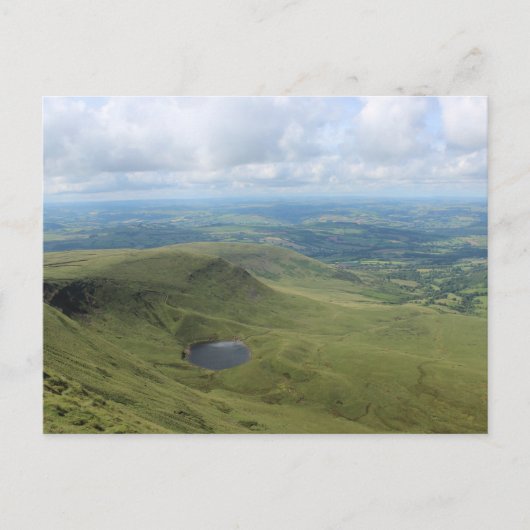 Pen y fan and Corn Du (Abbildung 2) Postkarte (Vorderseite)