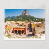 Peña de Bernal Near Querétaro Mexiko Postkarte (Vorderseite)