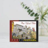 Pena National Palace, Sintra, Portugal Postkarte (Stehend Vorderseite)