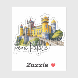Pena Palace Portugal Aufkleber