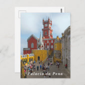 Pena Palace. Postkarte (Vorne/Hinten)