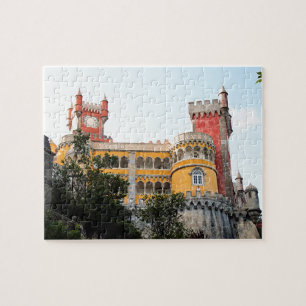 Pena Palace, Sintra, in der Nähe von Lissabon, Po Puzzle
