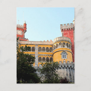 Pena Palace, Sintra, in der Nähe von Lissabon, Por Postkarte