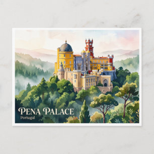 Pena-Palast Sintra Portugal Postkarte