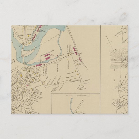 Penacook PO, Chichester Postkarte (Vorderseite)