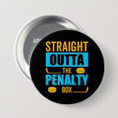 Penalty Box Hockey Button (Vorne & Hinten)