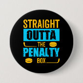 Penalty Box Hockey Button (Vorderseite)