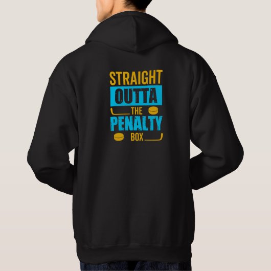 Penalty Box Hockey Hoodie (Rückseite)