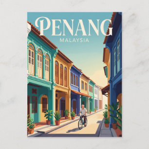 Penang Insel Malaysia Postkarte