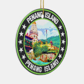Penang Island Keramik Ornament (Rechts)