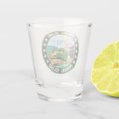 Penang Island Schnapsglas (Rückseite)