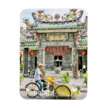 Penang, Malaysia - Kühlschrankmagnet von Velvet Es