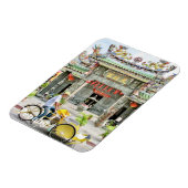 Penang, Malaysia - Kühlschrankmagnet von Velvet Es Magnet (Linke Seite)