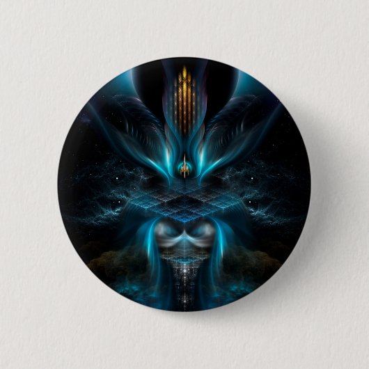 Penapia Fraktal Art Button (Vorderseite)
