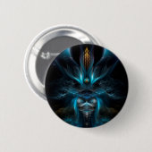 Penapia Fraktal Art Button (Vorne & Hinten)