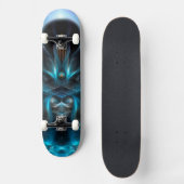 Penapia Fraktal Art Skateboard Deck (Vorderseite)