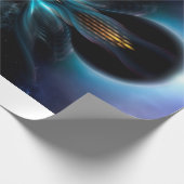 Penapia Fraktal Art Wrapping Paper Geschenkpapier (Ecke)