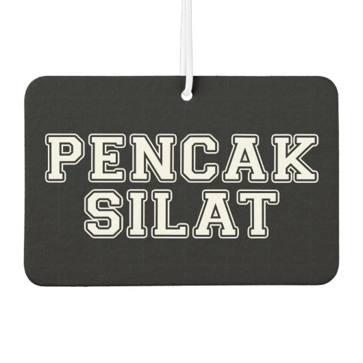 Pencak Silat Autolufterfrischer (Vorderseite)