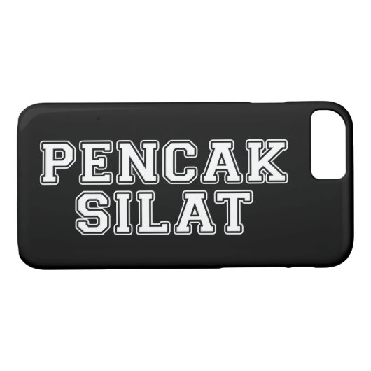 Pencak Silat Case-Mate iPhone Hülle (Rückseite (Horizontal))