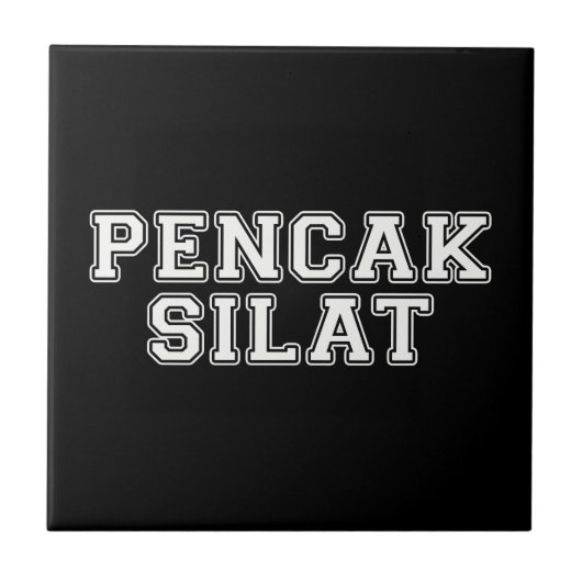 Pencak Silat Fliese (Vorderseite)