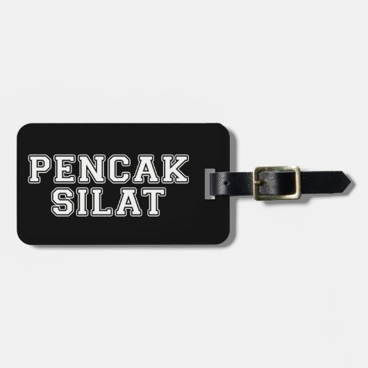 Pencak Silat Gepäckanhänger (Vorderseite horizontal)
