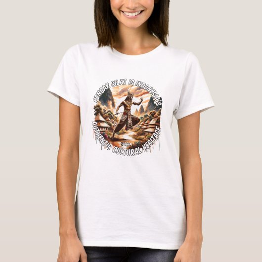 Pencak Silat Indonesia T-Shirt (Vorderseite)