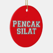 Pencak Silat Keramik Ornament (Rechts)
