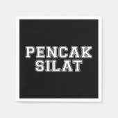 Pencak Silat Serviette (Vorderseite)