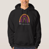 Pencil 100 Days Smarter Happy 100th Day Of School Hoodie (Vorderseite)