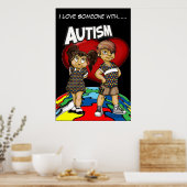 Pencil 2 Pad Co. - Autismus Poster (Küche)