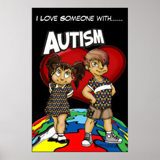 Pencil 2 Pad Co. - Autismus Poster