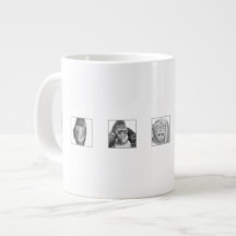 Pencil Animal Collection Mug - Monkeys