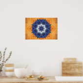 Pencil Art Mandala Poster (Küche)