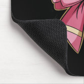 Pencil Coquette Bow Test Day Teacher Motivational Mousepad (Ecke)