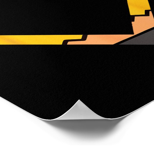 Pencil Home Plate Baseball Lovers Boys Kids Back T Poster (Ecke)