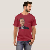 Pencil Neck Adam Schiff Funny Bug Mit Augen Karika T-Shirt (Vorne ganz)