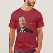 Pencil Neck Adam Schiff Funny Bug Mit Augen Karika T-Shirt (Vorderseite)