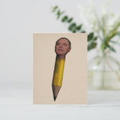 Pencil Neck Adam Schiff Postkarte (Stehend Vorderseite)