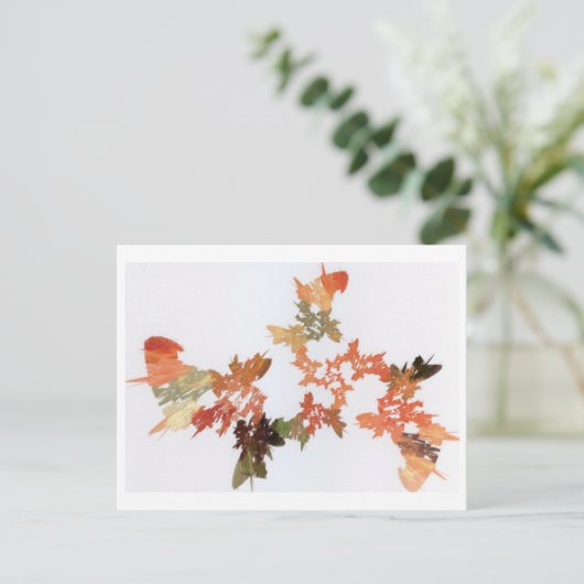 Pencil Shavings Postkarte (Stehend Vorderseite)