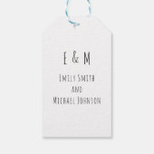 PENCIL US IN - kreieren Sie Ihre eigenen SAVE THE  Geschenkanhänger (Rückseite)